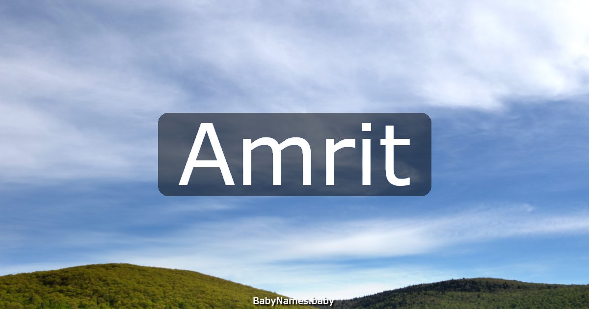 Amrit