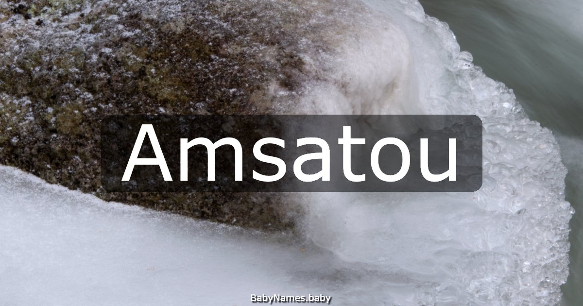 Amsatou