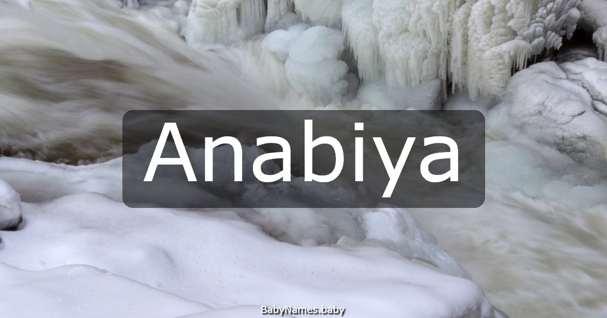 Anabiya