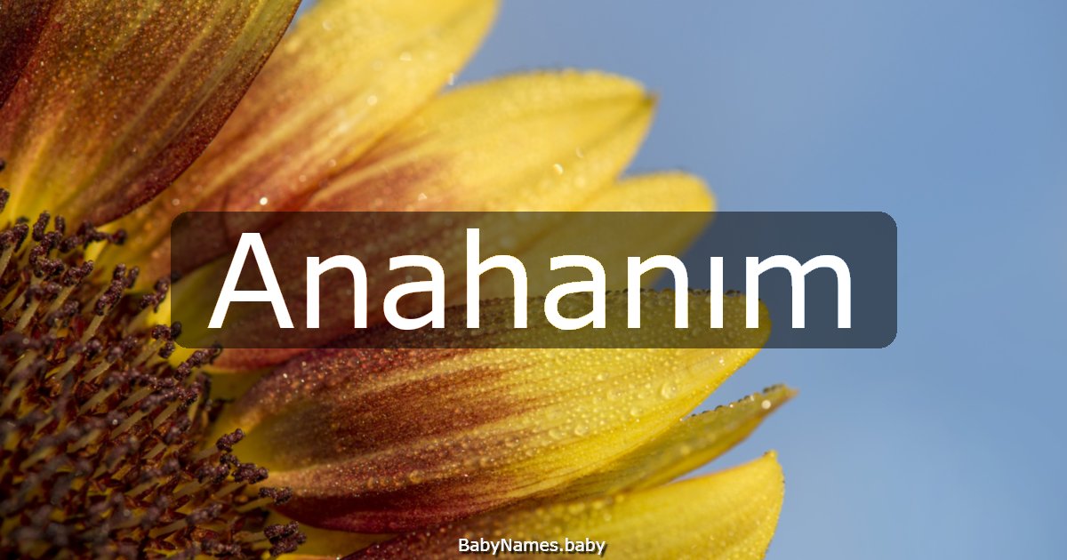 Anahanım