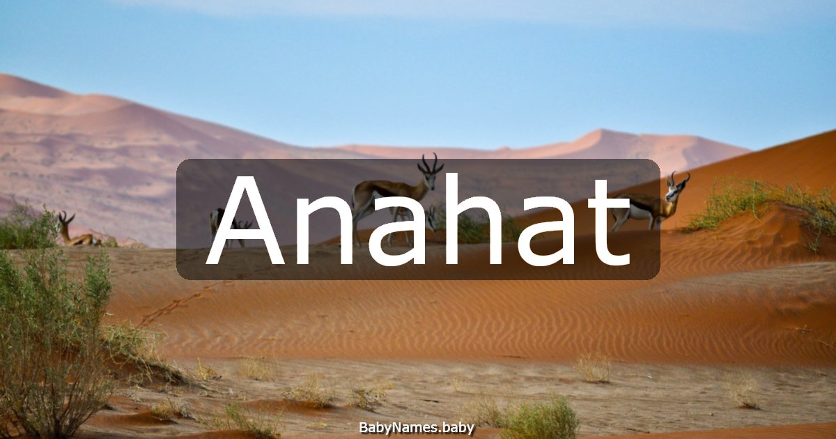 Anahat