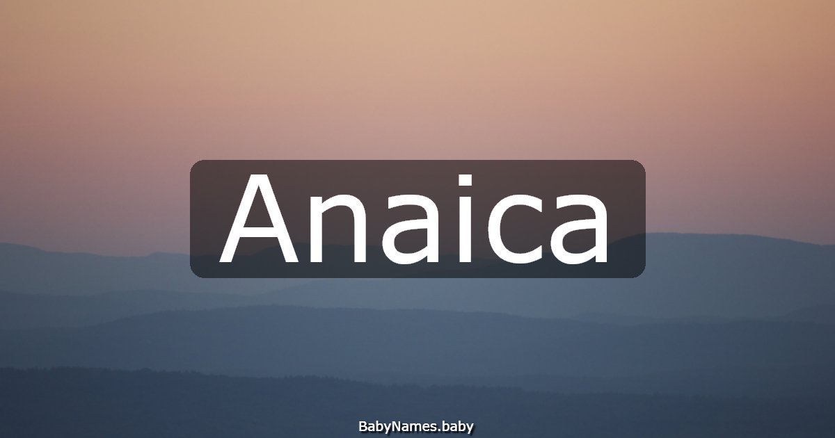 Anaica