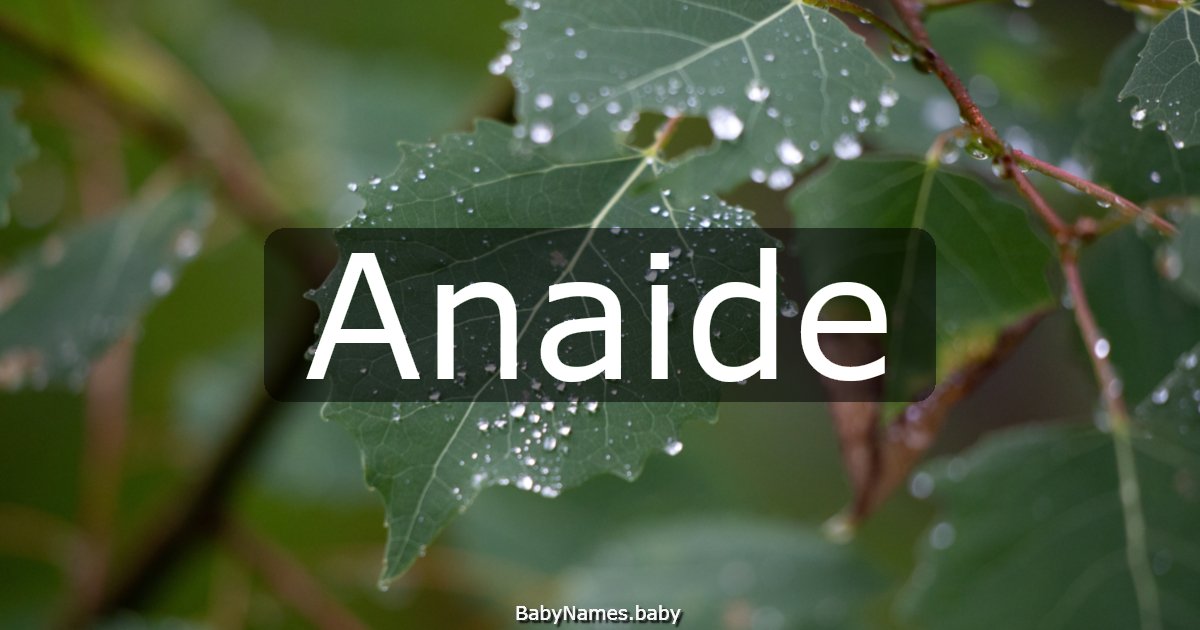 Anaide