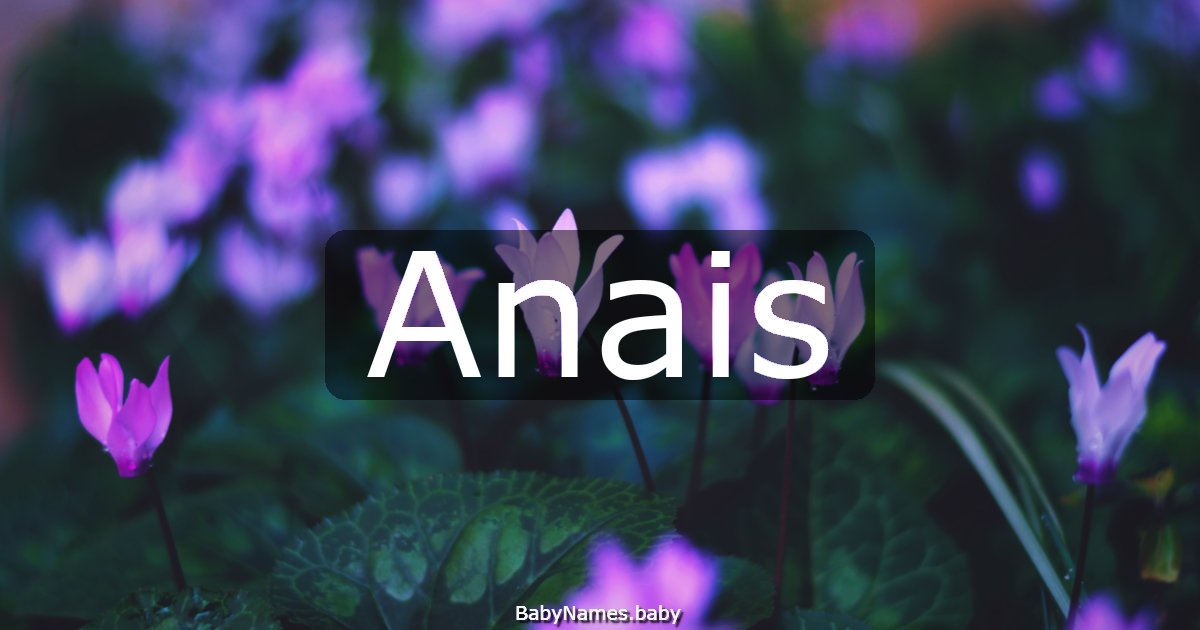 Anais