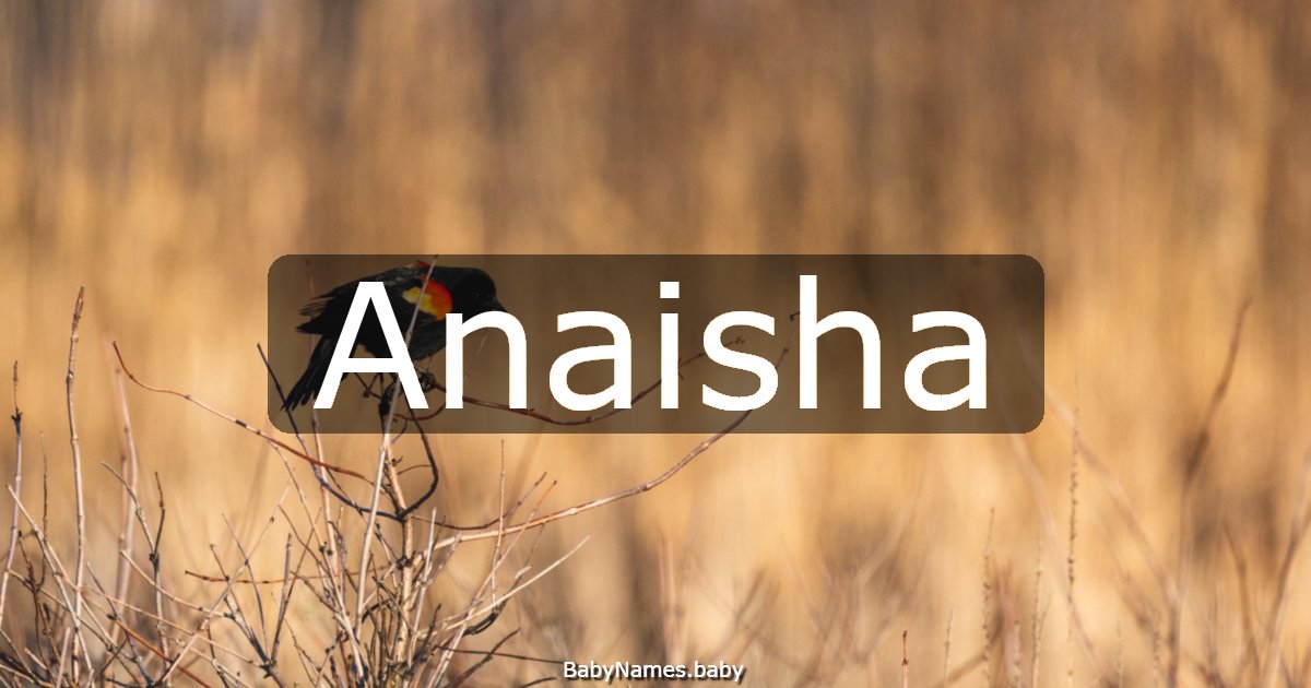 Anaisha