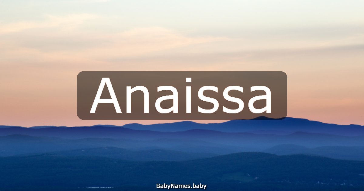 Anaissa