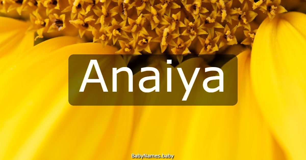 Anaiya