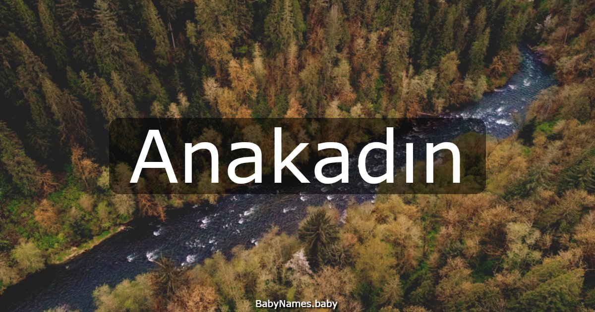 Anakadın