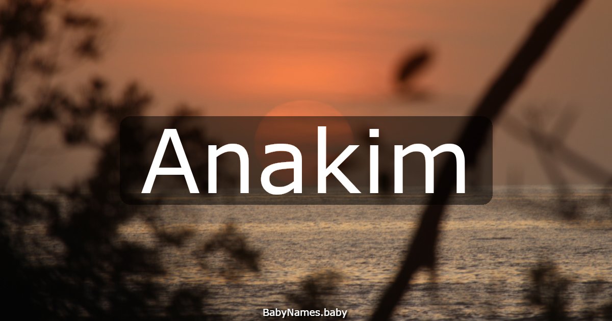 Anakim
