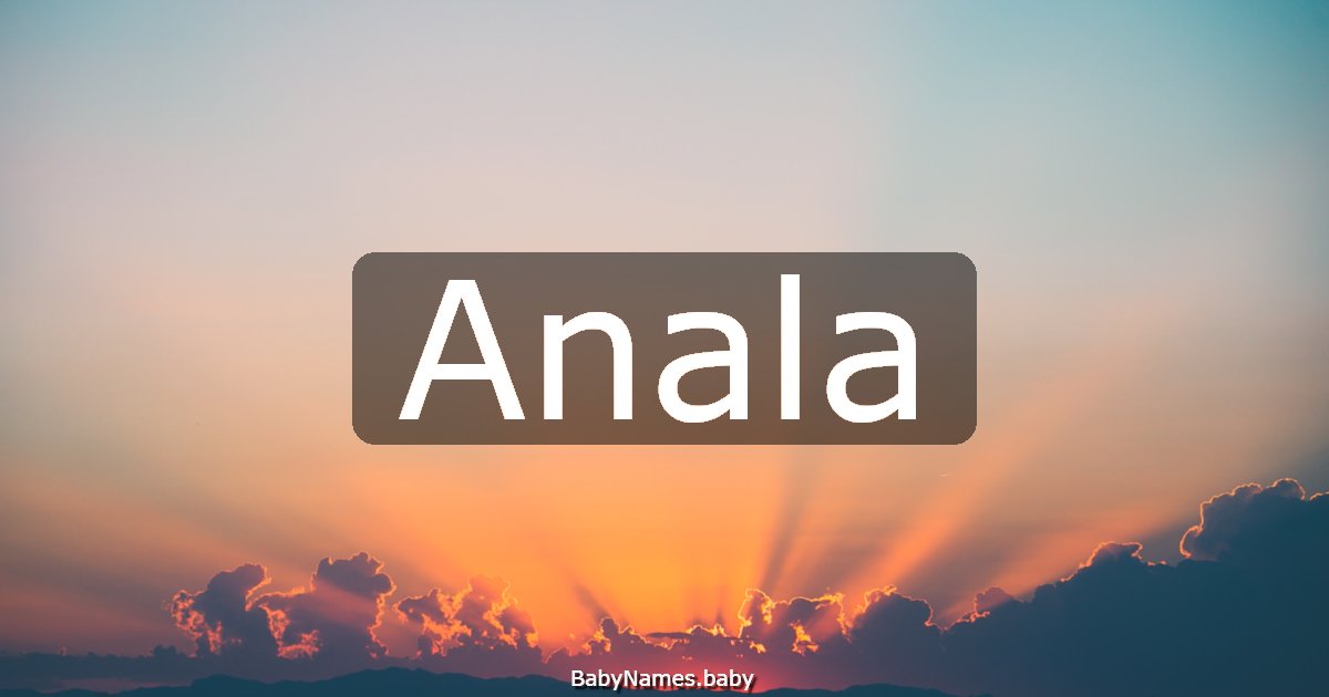 Anala