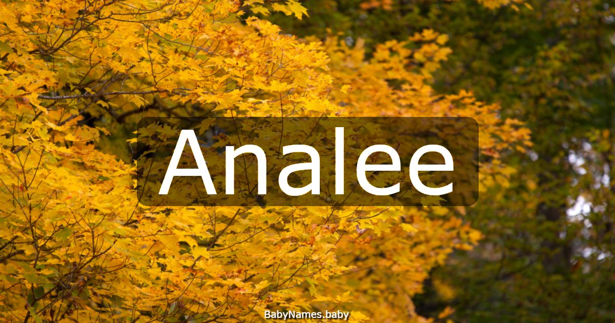 Analee