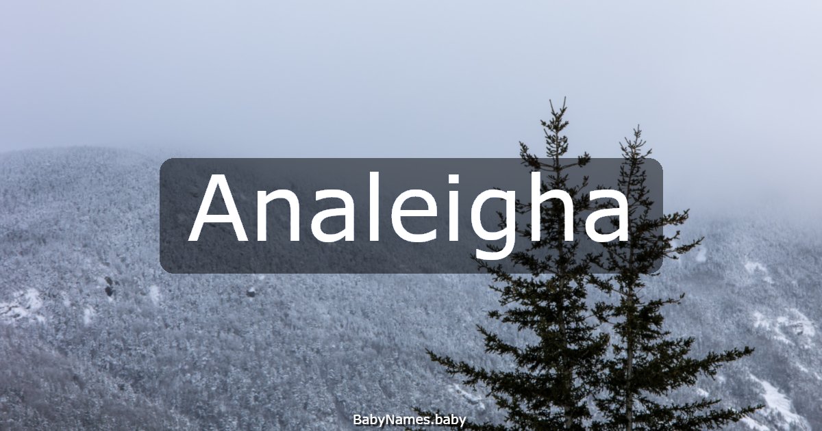 Analeigha