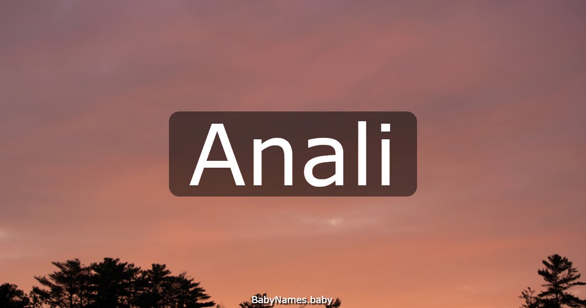 Anali
