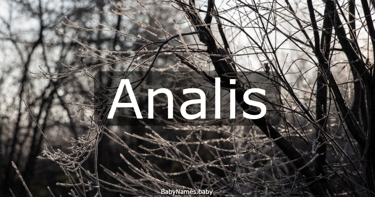 Analis