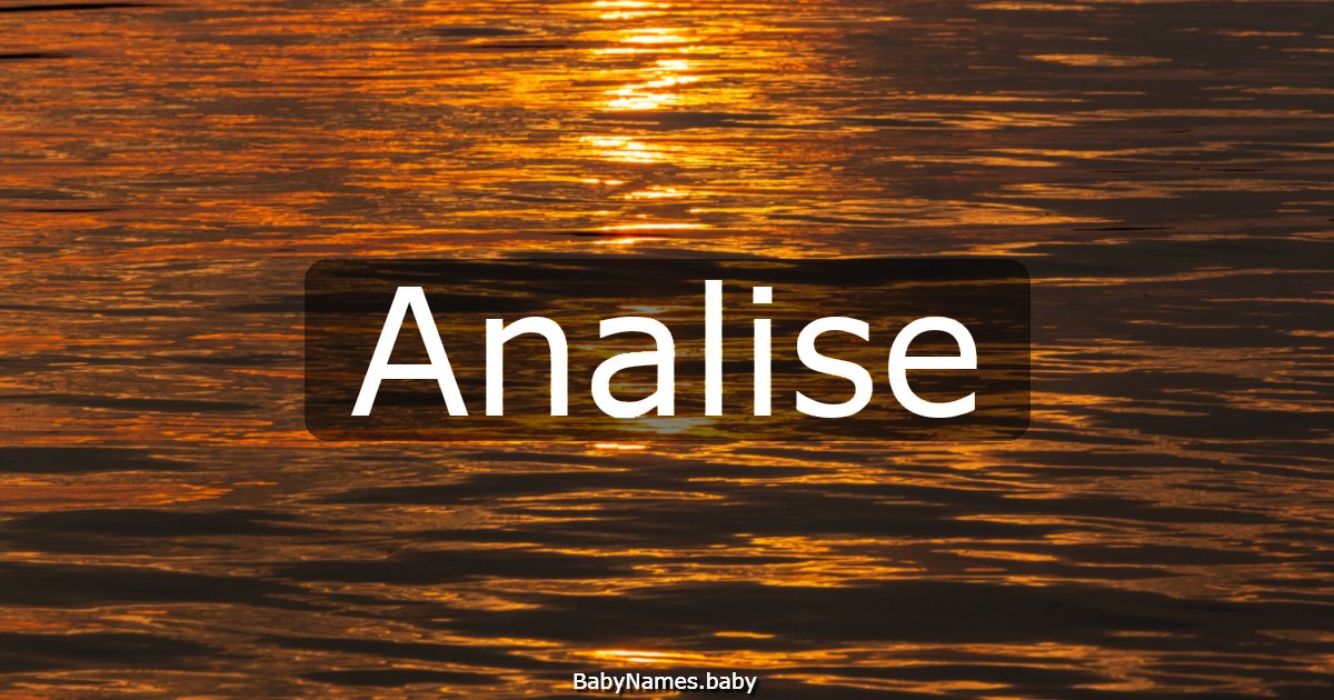 Analise