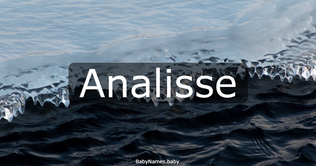 Analisse