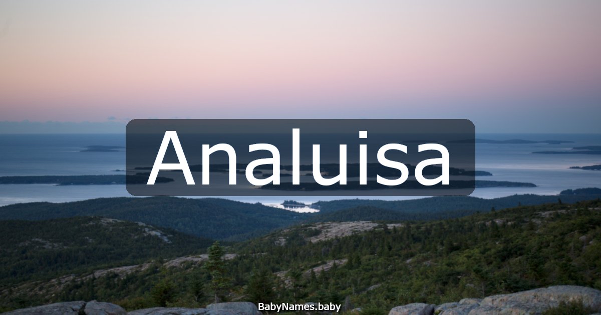 Analuisa