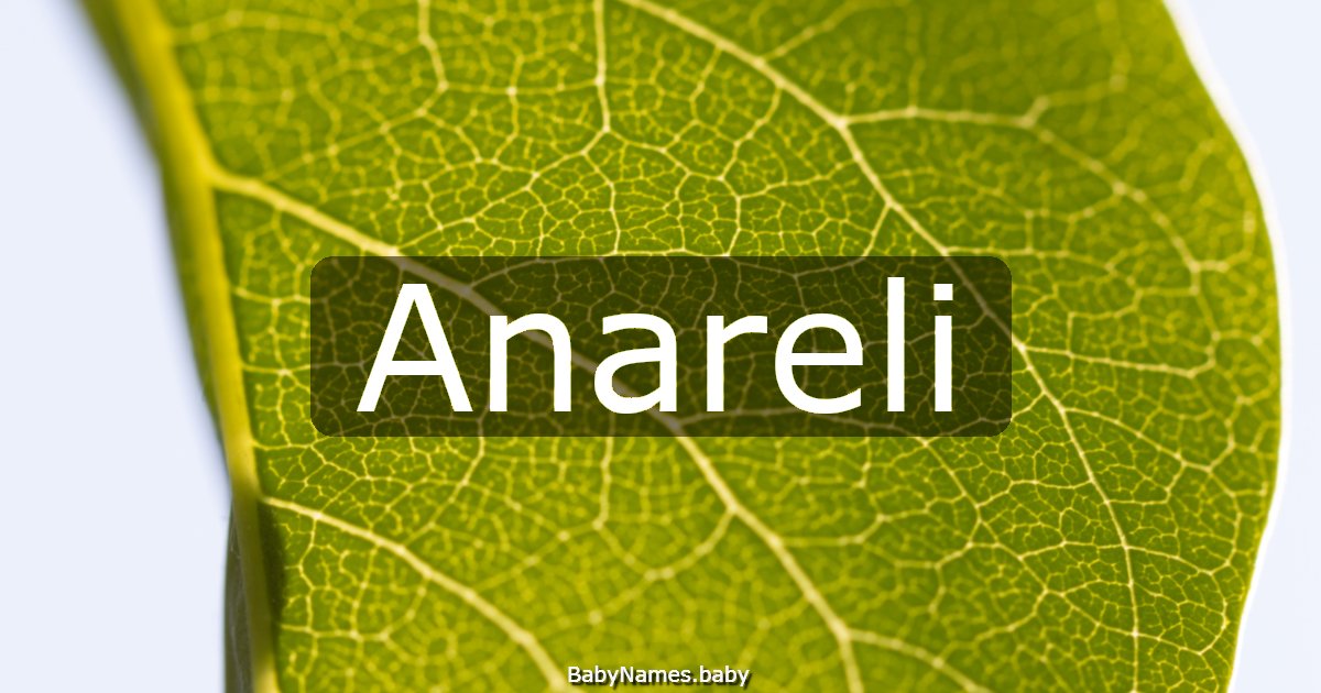 Anareli