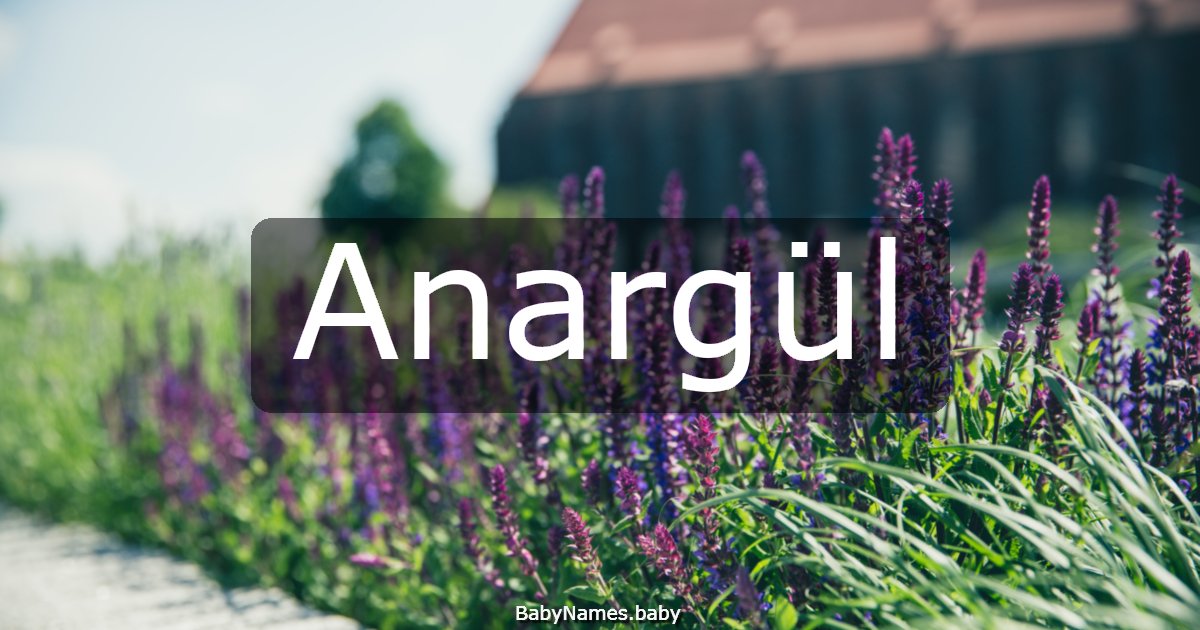Anargül