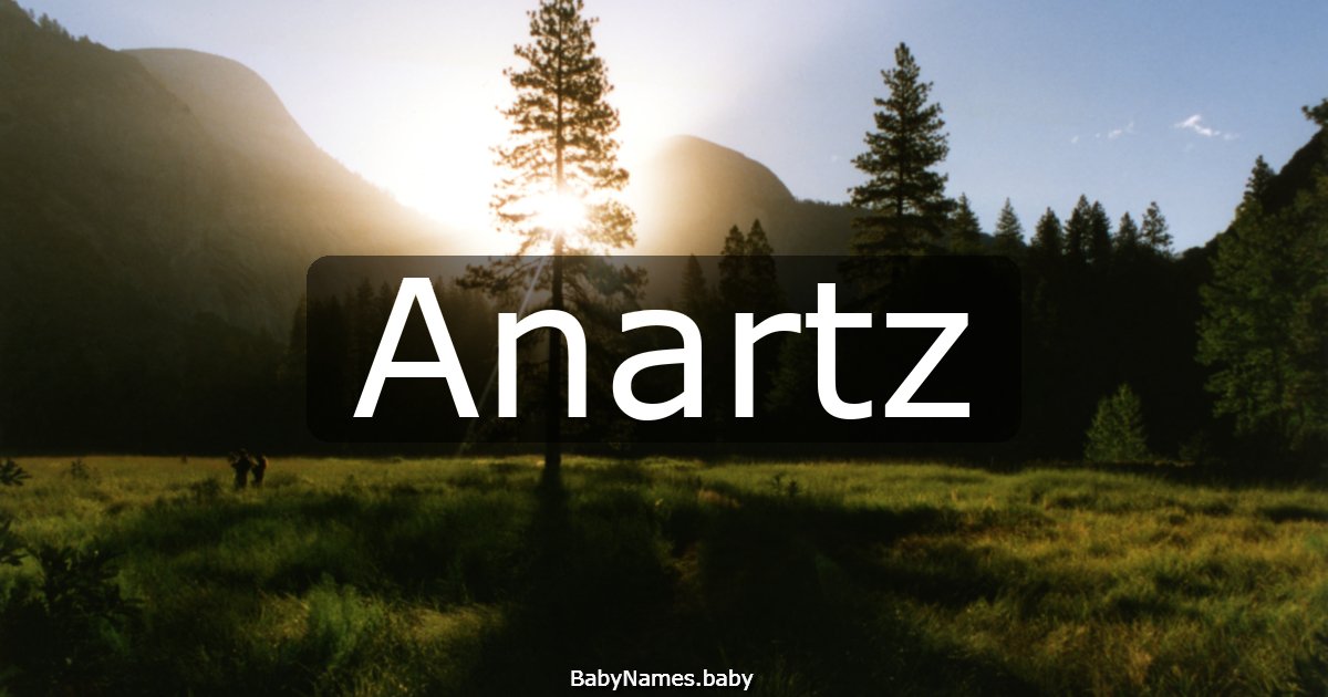 Anartz