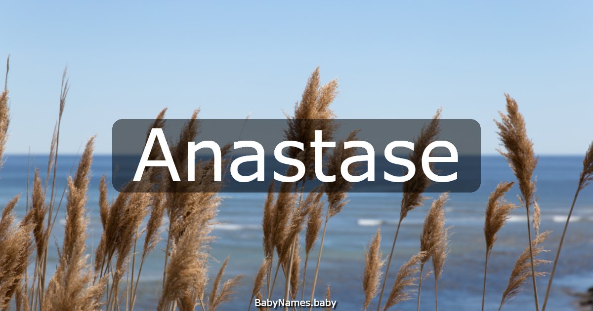 Anastase