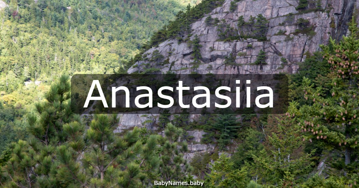 Anastasiia