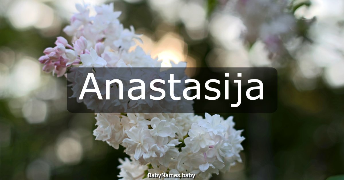 Anastasija