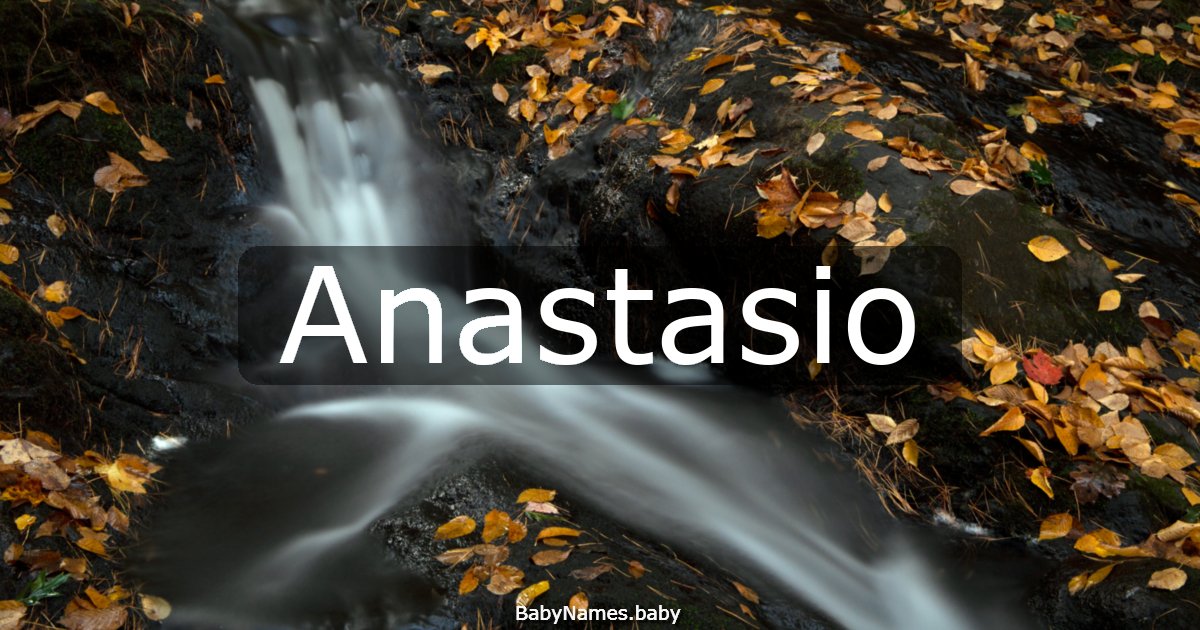 Anastasio