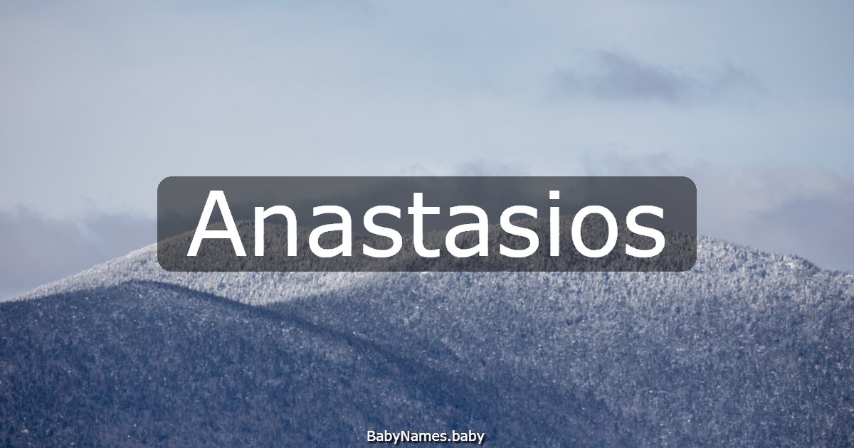 Anastasios