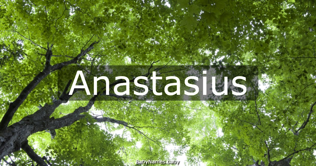 Anastasius