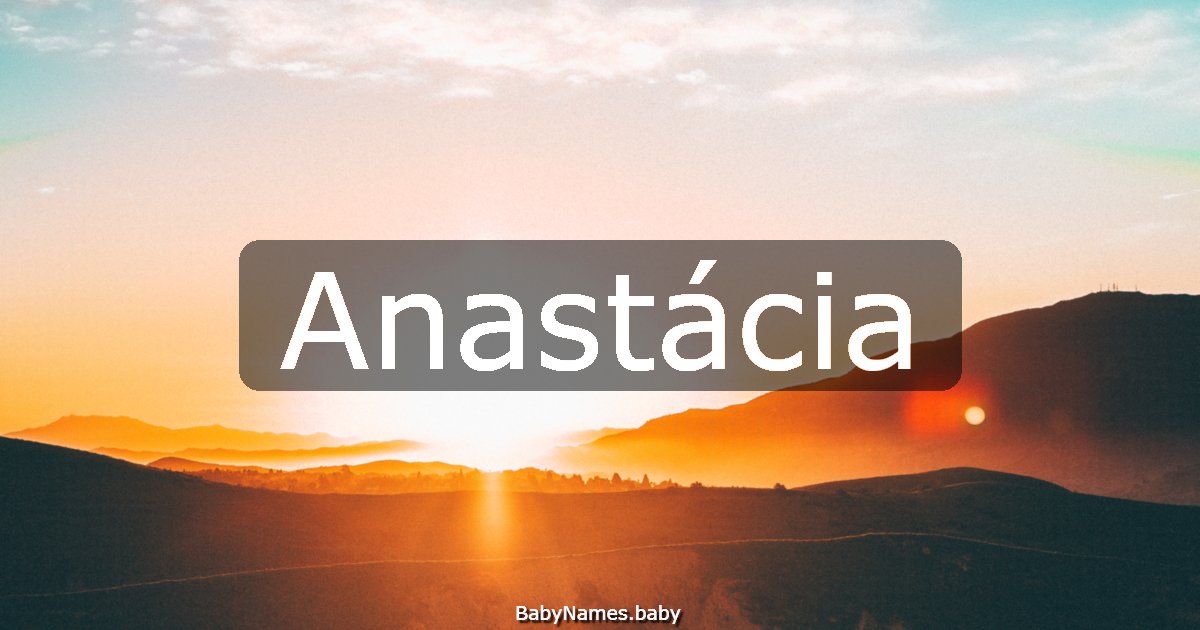 Anastácia