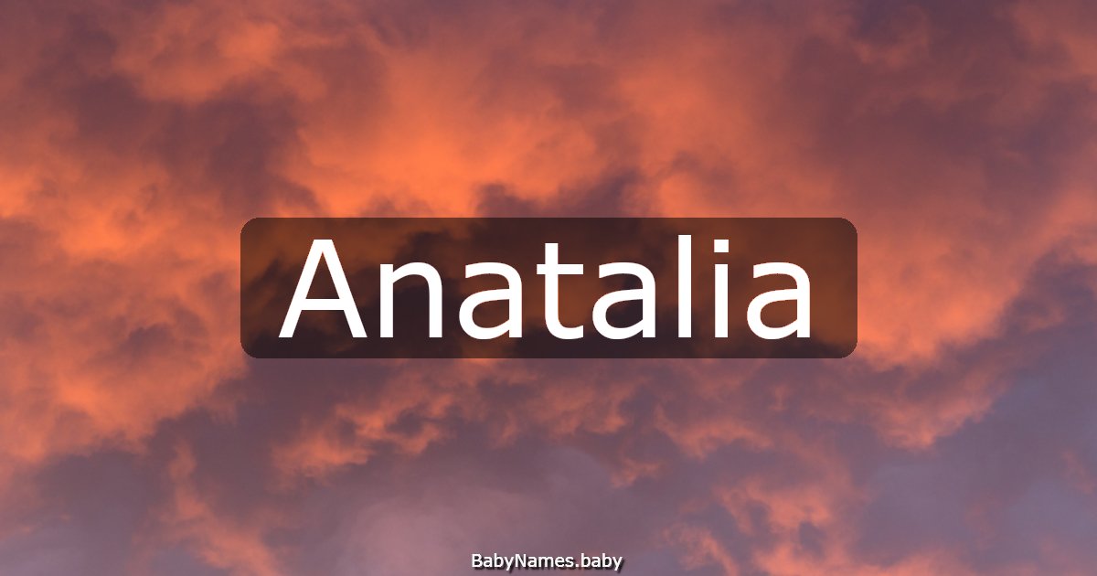 Anatalia
