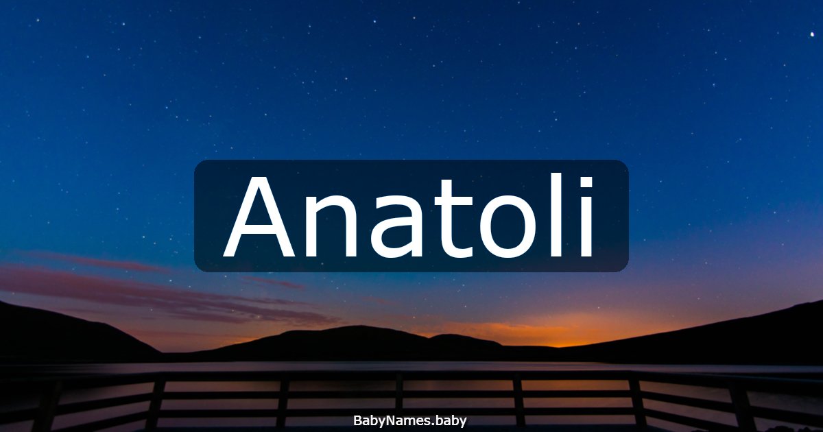 Anatoli