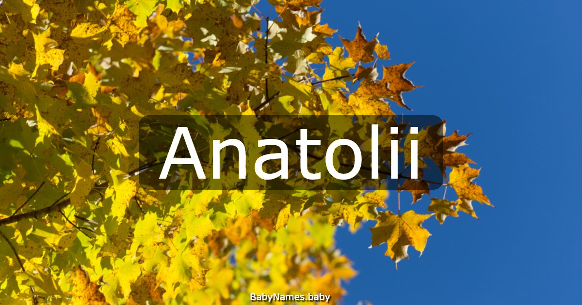Anatolii