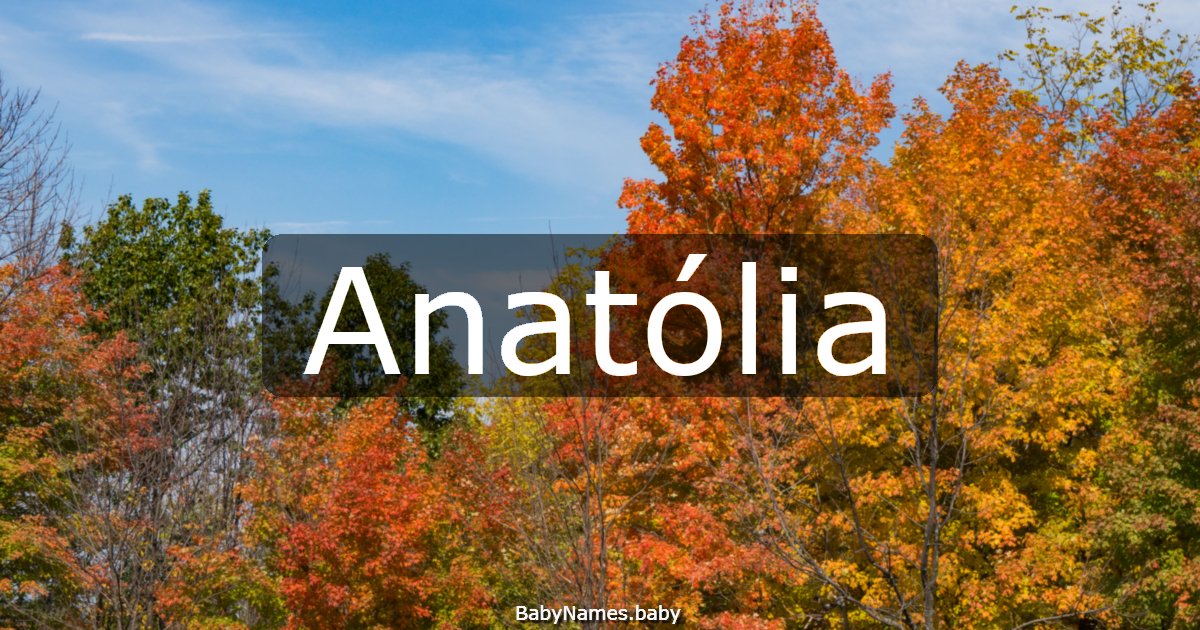 Anatólia