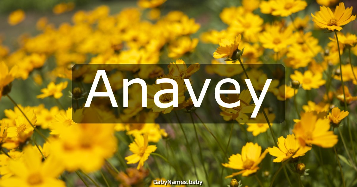 Anavey