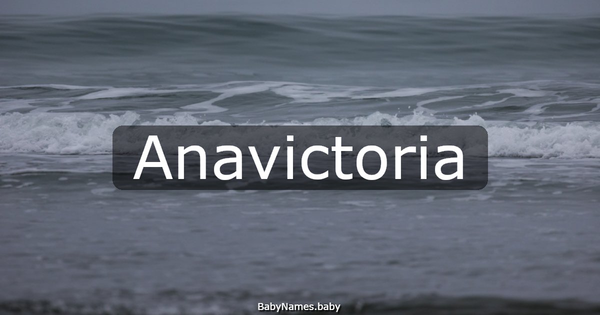 Anavictoria