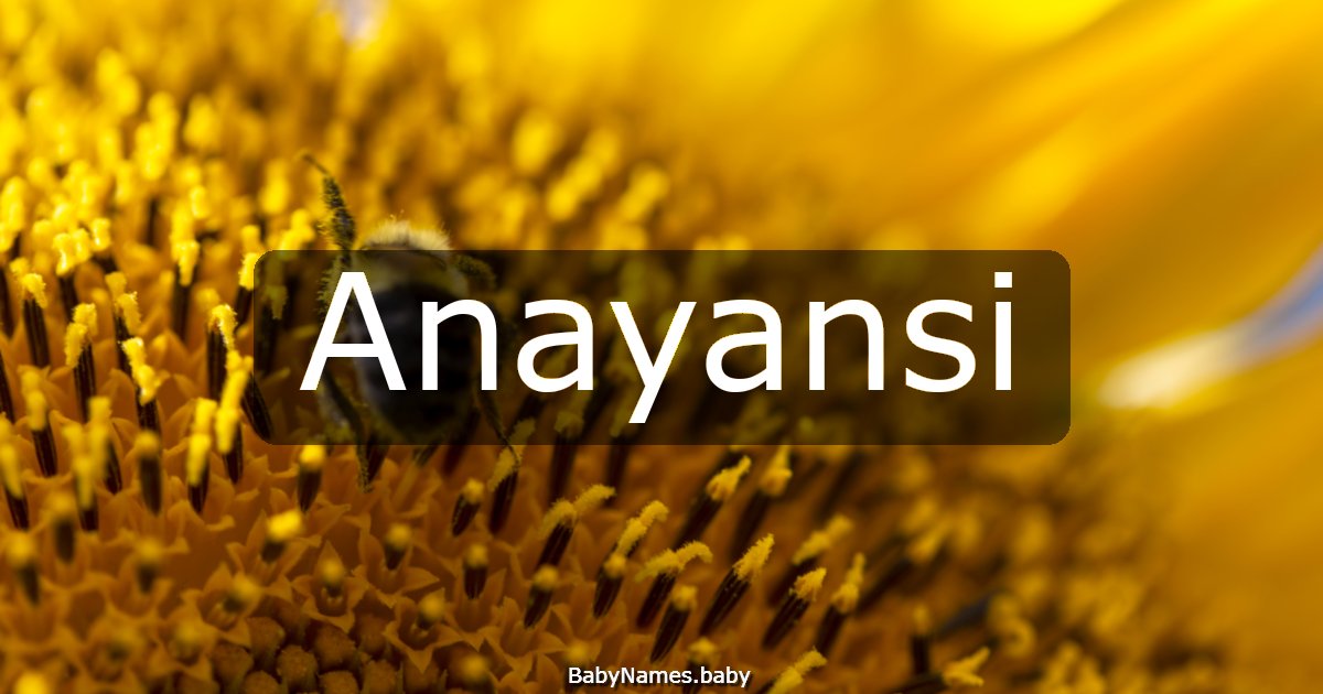 Anayansi