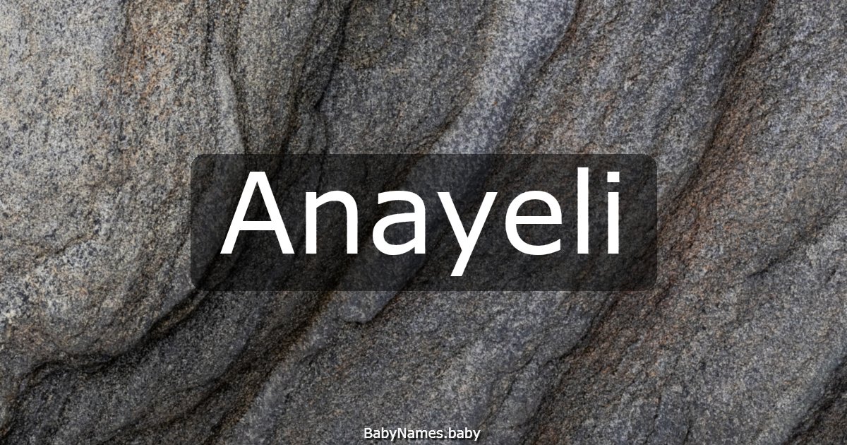 Anayeli