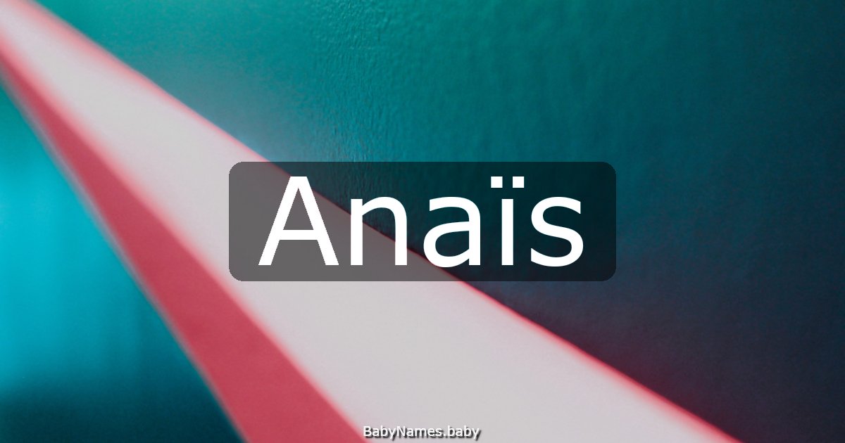 Anaïs