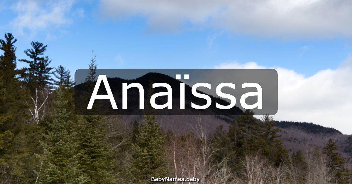 Anaïssa