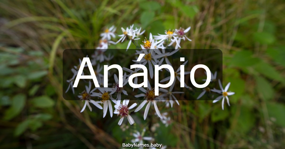 Anápio