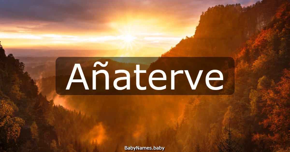 Añaterve