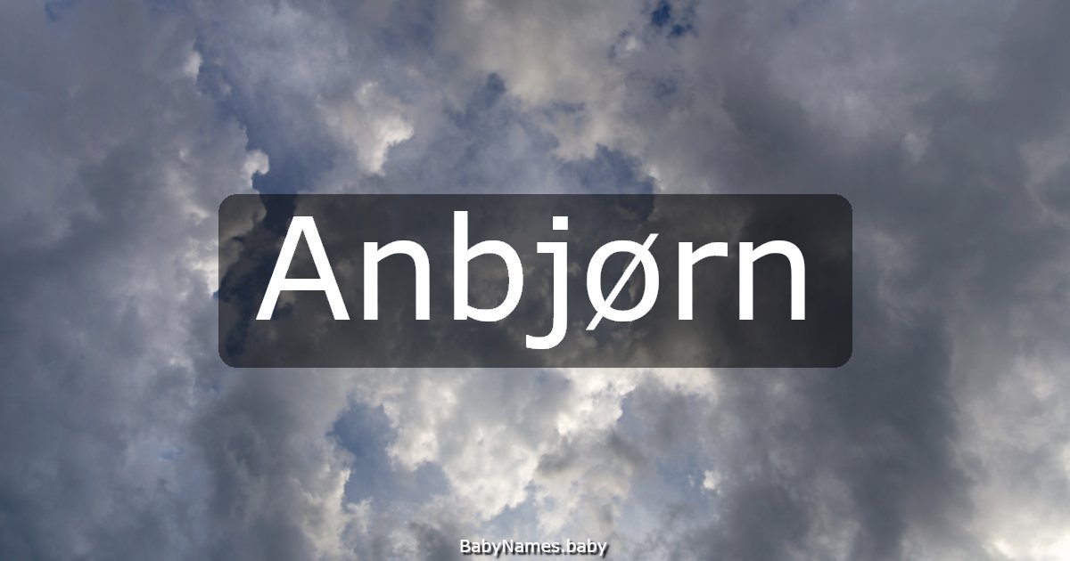 Anbjørn