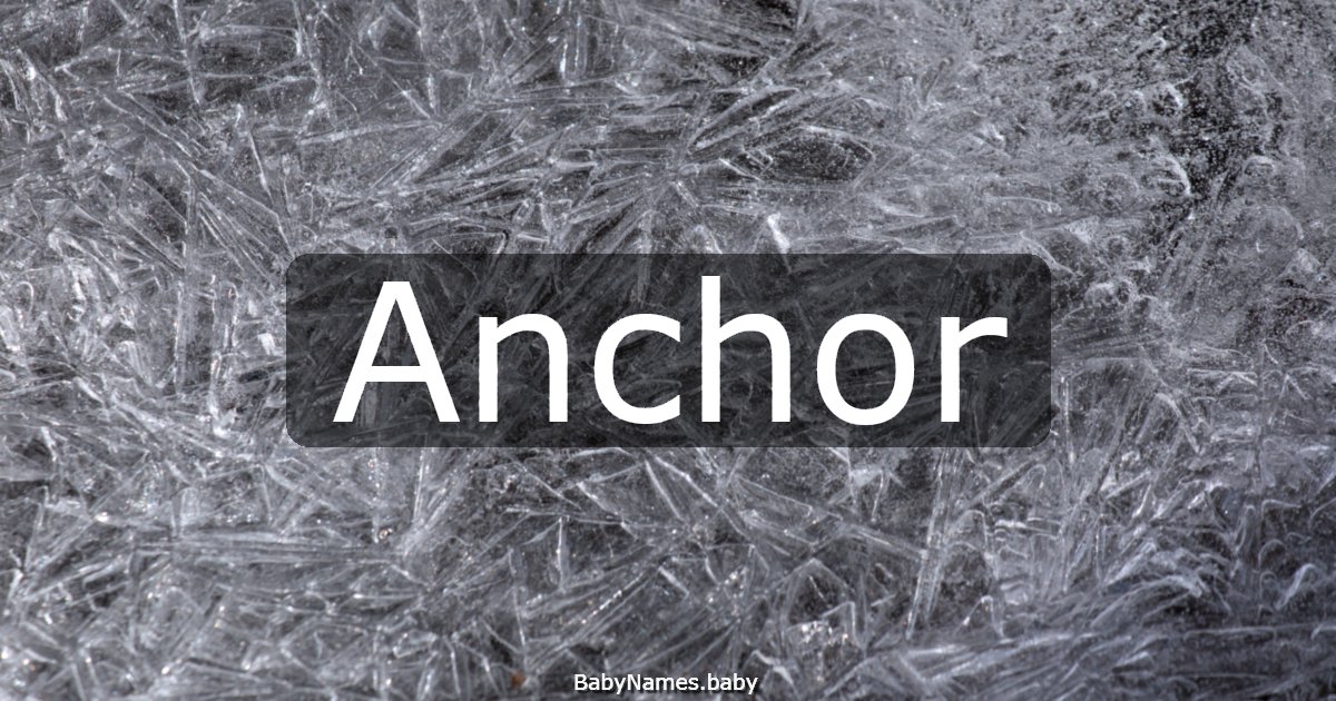 Anchor