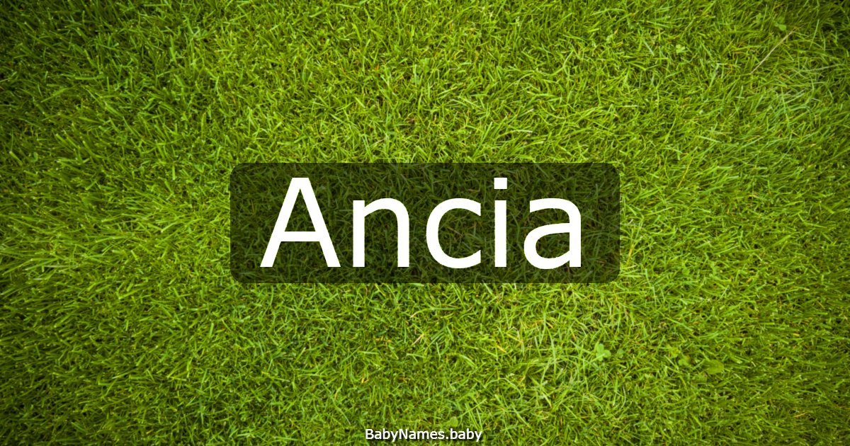Ancia