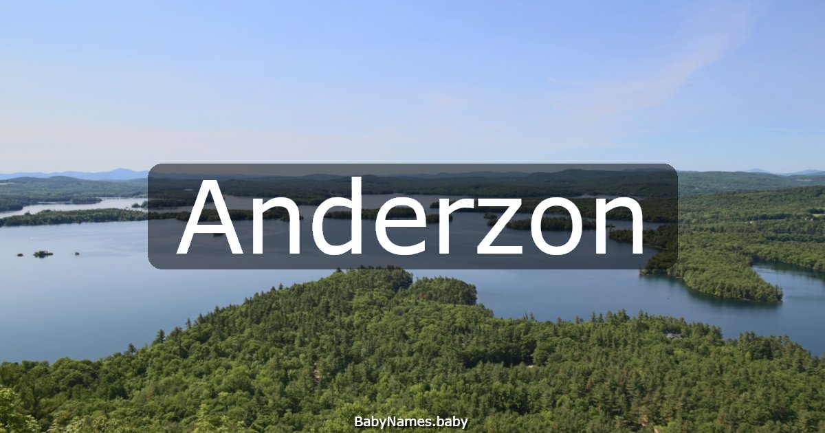 Anderzon