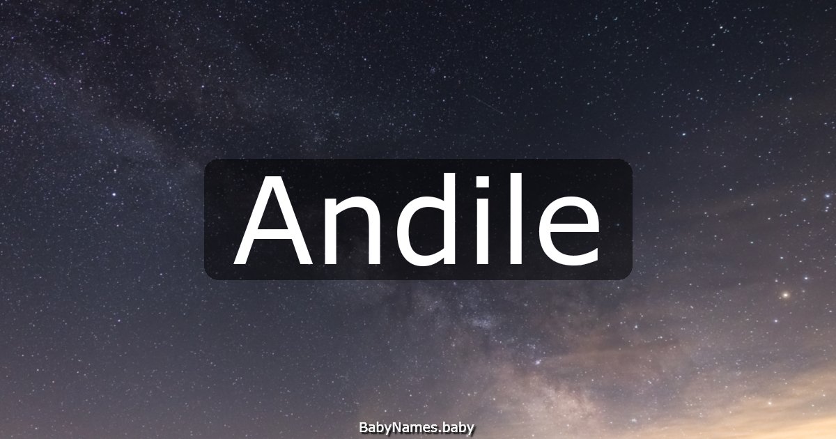 Andile