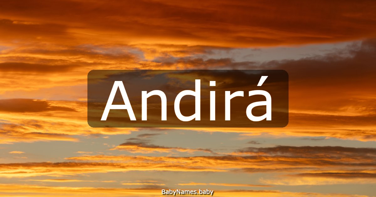 Andirá