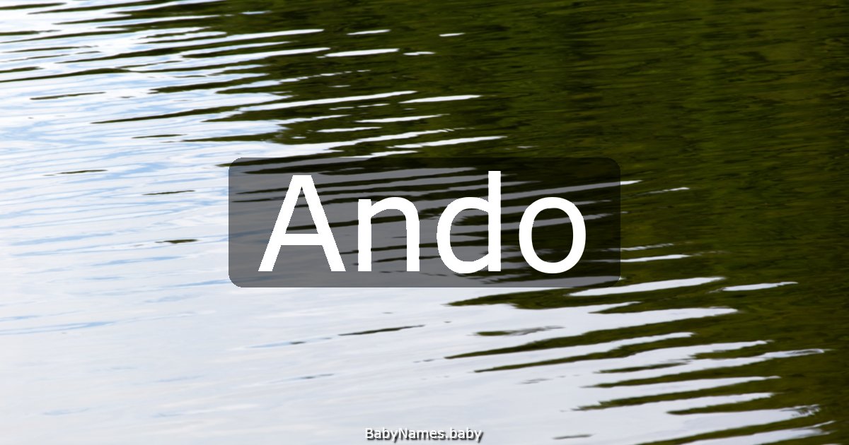 Ando